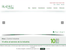 Tablet Screenshot of abac-ci.com
